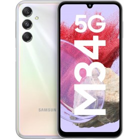 Samsung Galaxy M34 5G (Argent, 6 Go, 128 Go)