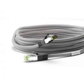 Câble/Cordon réseau FTP Cat6 - 15 m Gris