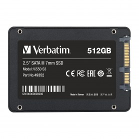 Disque SSD interne Verbatim 512Go Vi550