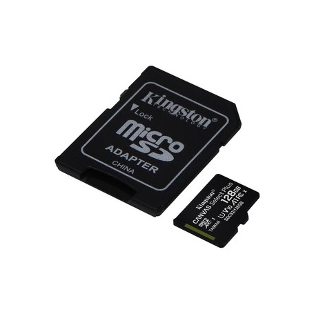 Carte microSDXC  Kingston Canvas Select Plus 128  Go  